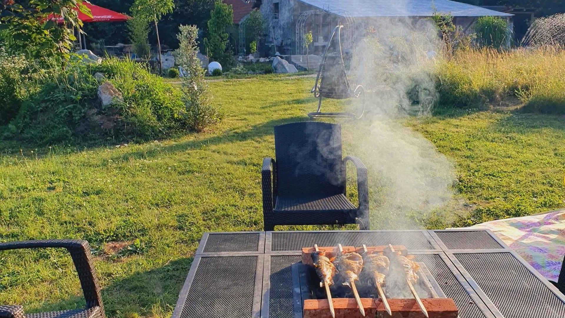 Uebernachtung In Unserem Wohnwagen Gračac Camping